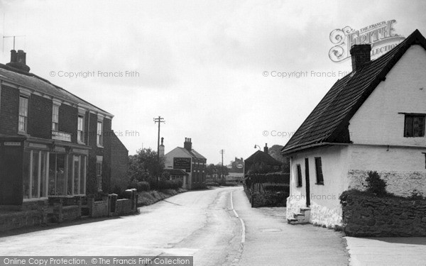 Photo of Ludford Magna, The Village c.1955