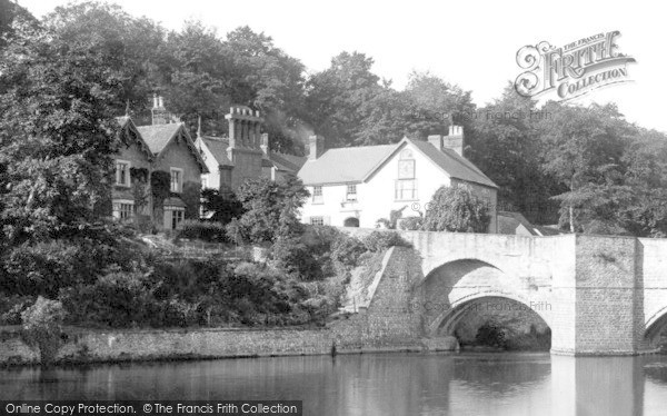 Photo of Ludford, Properties Beside Ludford Bridge 1892