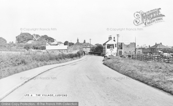 Photo of Ludford, The Village c.1950