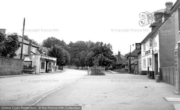 Photo of Ludgershall, Market Cross And Castle Street c.1955