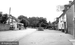 Market Cross And Castle Street c.1955, Ludgershall