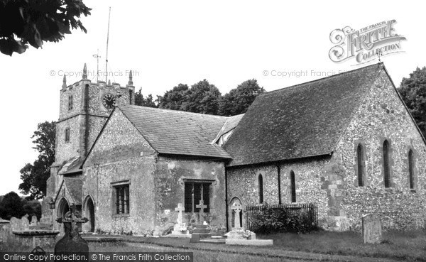 Photo of Ludgershall, St James' Church c.1955