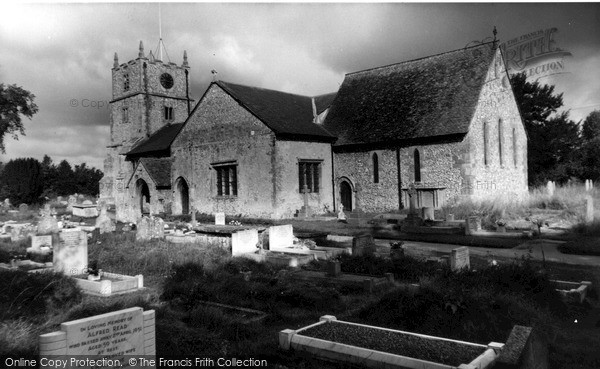 Photo of Ludgershall, St James' Church c.1965
