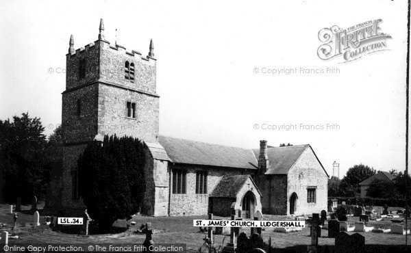 Photo of Ludgershall, St James' Church c.1965