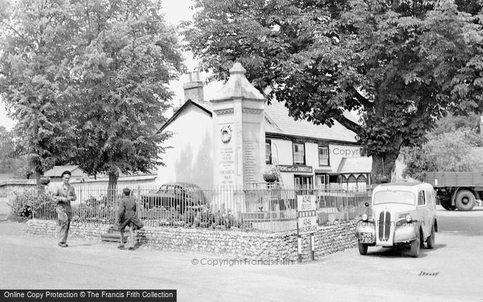 Photo of Ludgershall, The War Memorial c.1950