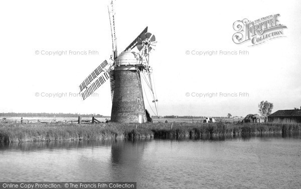 Photo of Ludham, A Mill On The Bure c.1930