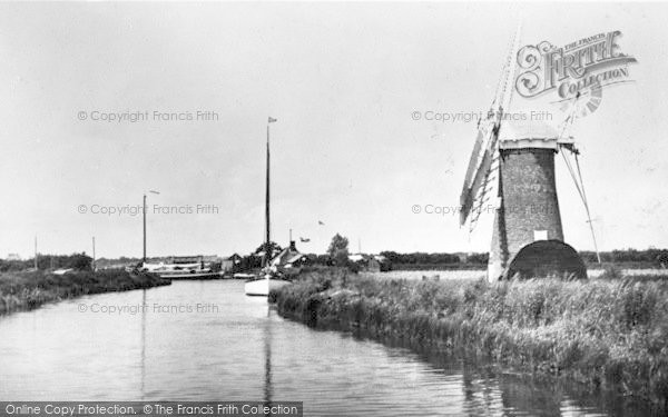 Photo of Ludham, Bridge And Mill c.1930