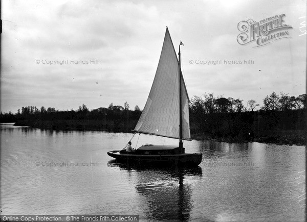 Photo of Ludham, Entering Womack Water c.1931
