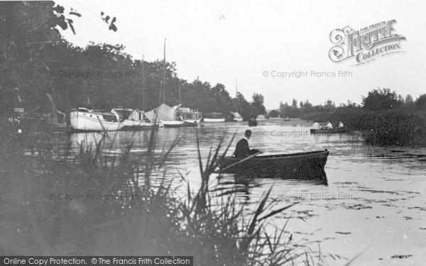 Photo of Ludham, Evening At Womack Water c.1930