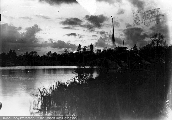Photo of Ludham, Evening On Womack Water 1931