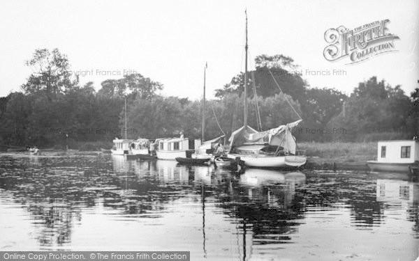 Photo of Ludham, Evening On Womack Water c.1930