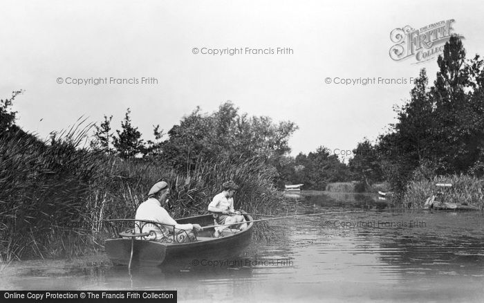 Photo of Ludham, Fishing On Womack Water 1930
