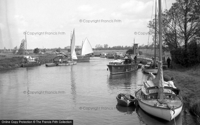 Photo of Ludham, River Ant At Ludham Bridge 1957