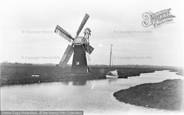 Photo of Ludham, River At Ludham Bridge c.1931