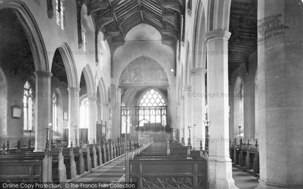 Photo of Ludham, St Catherine's Church, The Chancel c.1930