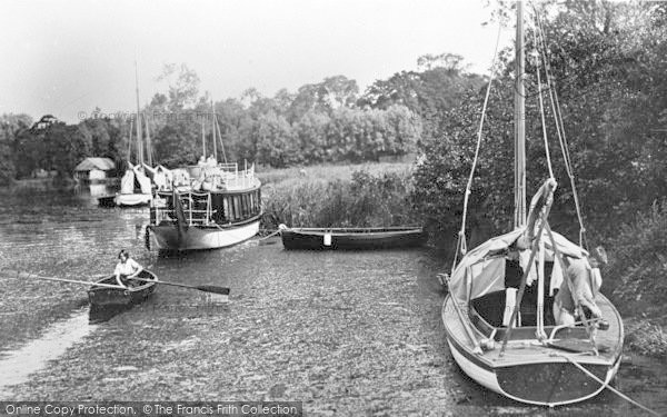 Photo of Ludham, Sunny Morning On Womack Water c.1930