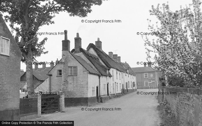 Photo of Ludham, Thatched Cottages 1958