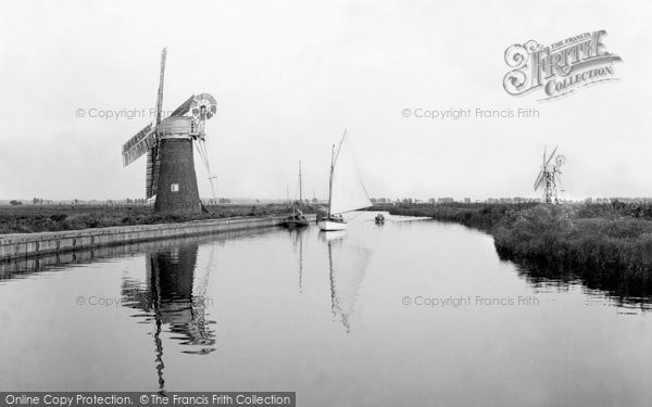 Photo of Ludham, The Mill And River Ant 1934