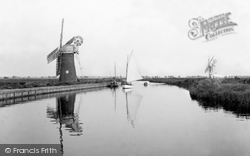The Mill And River Ant 1934, Ludham