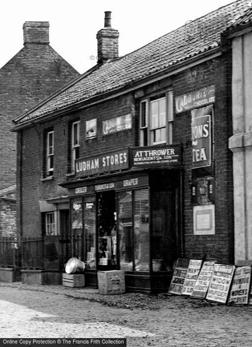 Photo of Ludham, The Village Stores c.1931