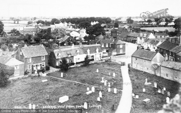 Photo of Ludham, View From Church Tower c.1929