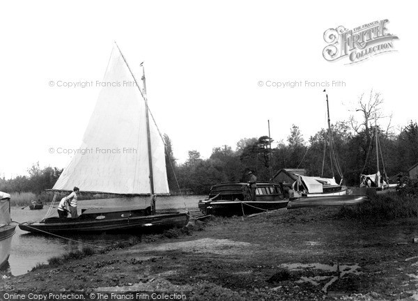 Photo of Ludham, Womack Water c.1931