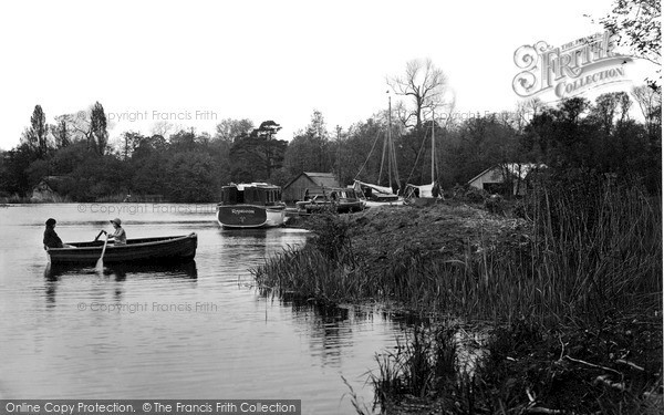 Photo of Ludham, Womack Water, Staithe c.1931
