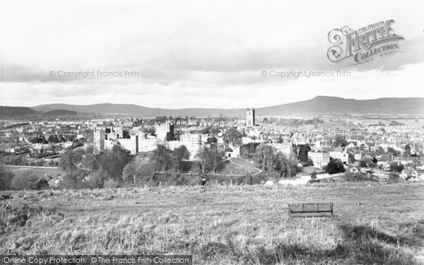 Photo of Ludlow, And Castle c.1965