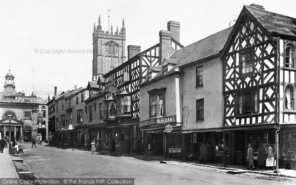 Photo of Ludlow, Broad Street 1923