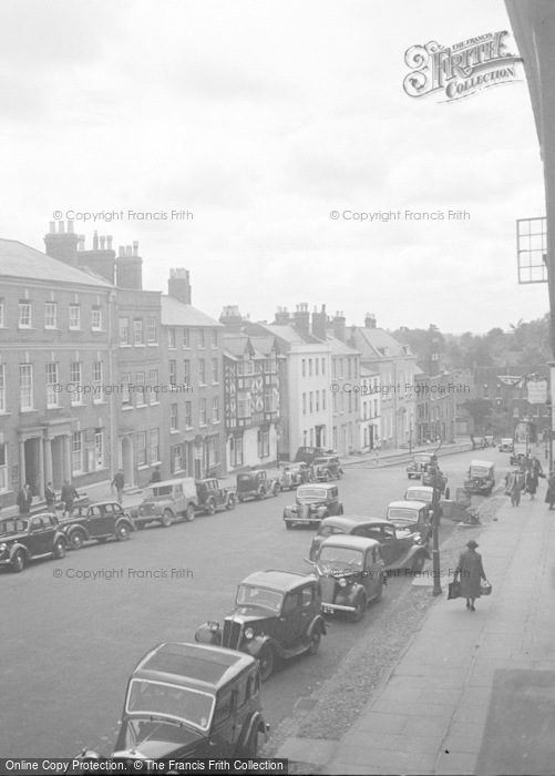 Photo of Ludlow, Broad Street 1949