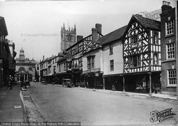 Photo of Ludlow, Broad Street c.1935
