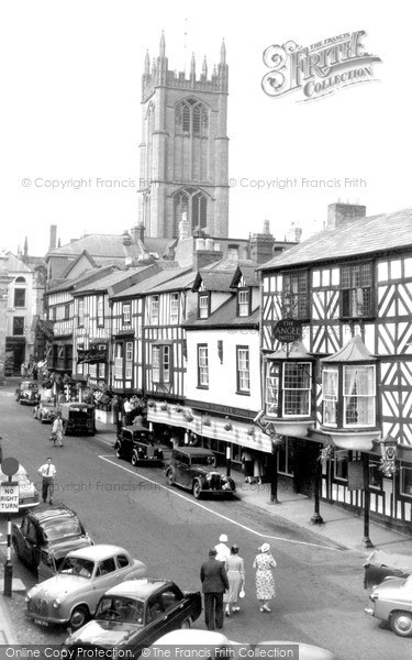 Photo of Ludlow, Broad Street c1960