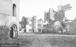 Castle And Chapel Entrance 1892, Ludlow