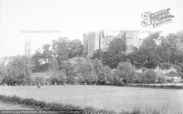 Photo of Ludlow, Castle And Church 1896