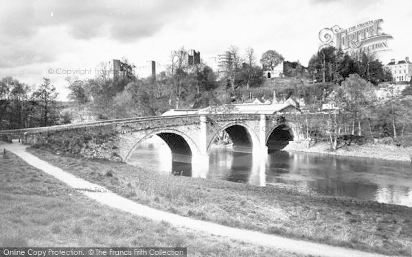Photo of Ludlow, Castle And Dinham Bridge c.1965