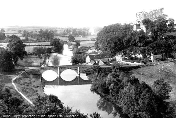 Photo of Ludlow, Castle And River Teme 1910