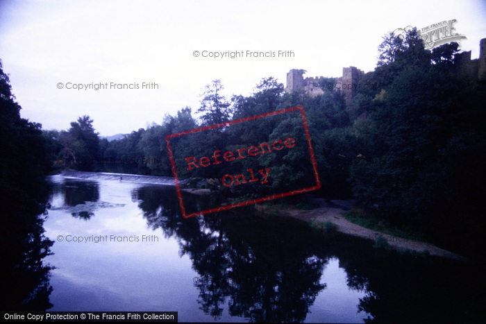 Photo of Ludlow, Castle And River Teme 1999