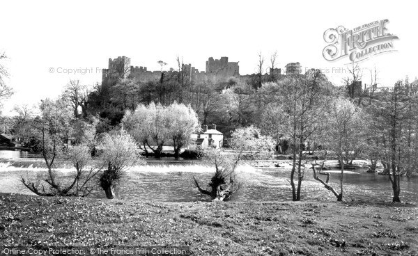 Photo of Ludlow, Castle And Weir Cottage c.1965