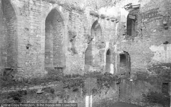 Photo of Ludlow, Castle, Comus Hall 1892