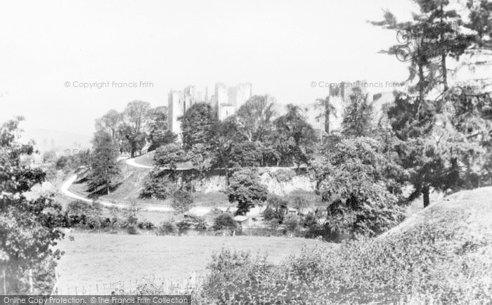 Photo of Ludlow, Castle From N.W c.1935