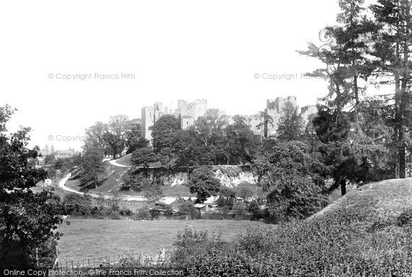 Photo of Ludlow, Castle From North West 1923