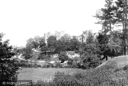Castle From North West 1923, Ludlow