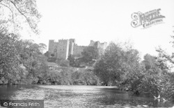 Castle From River 1923, Ludlow