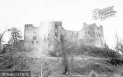 Castle From The North c.1965, Ludlow