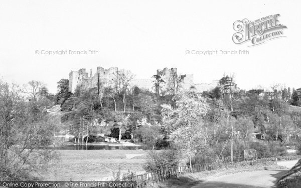 Photo of Ludlow, Castle From Whitcliffe c.1965