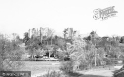 Castle From Whitcliffe c.1965, Ludlow