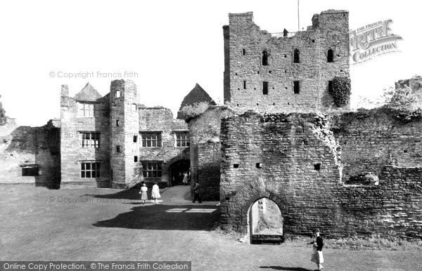Photo of Ludlow, Castle, The Keeptower And Judges Quarters c.1960