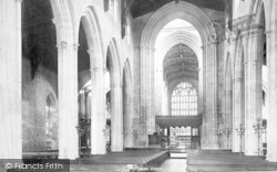 Church Interior 1896, Ludlow