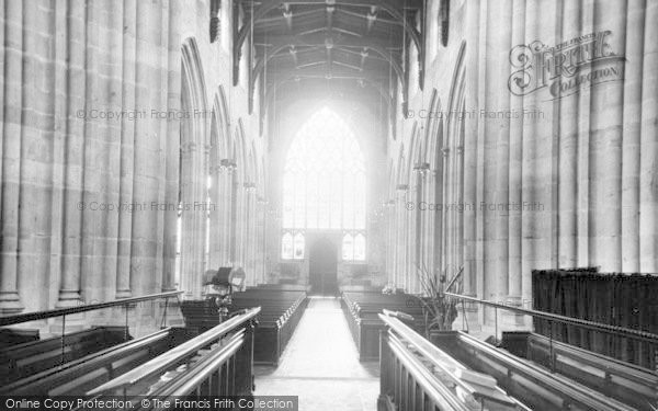 Photo of Ludlow, Church, The Nave 1949