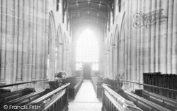Church, The Nave 1949, Ludlow